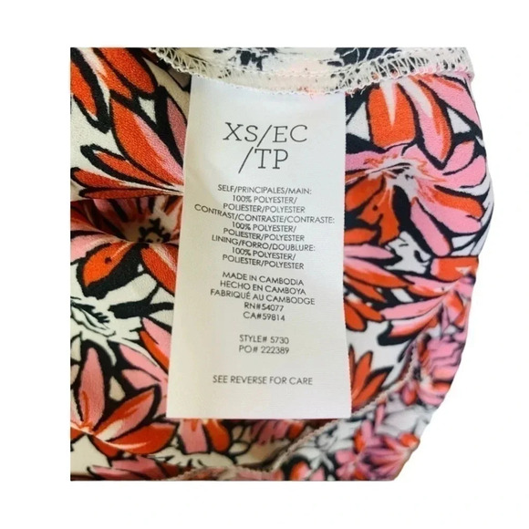 Cabi #5730 Seraphina layered blouse top XS - Picture 9 of 9